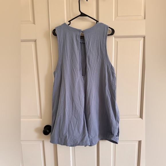 EUC blue romper L - Picture 3 of 3